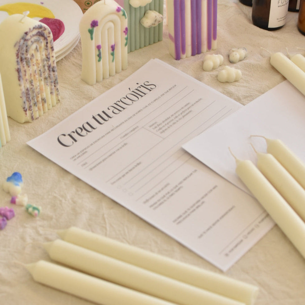 Taller Velas de Molde, Colores & Wax Melts - VER FECHAS