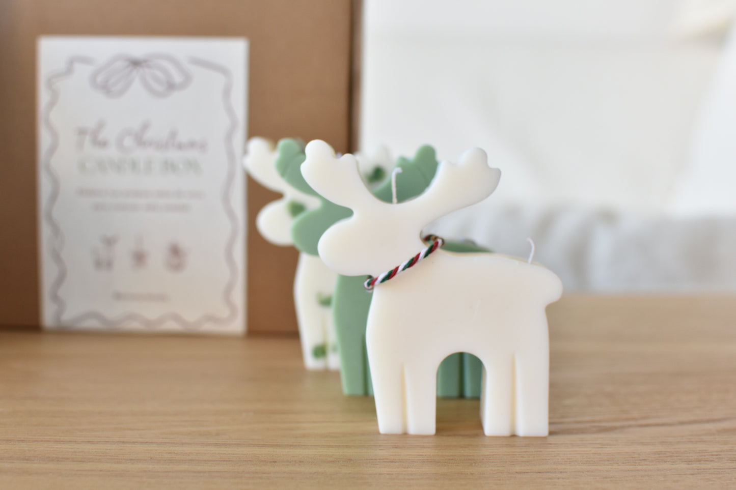 The Christmas Candle Box - DIY Velas Navideñas