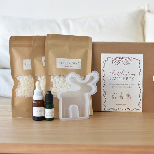 The Christmas Candle Box - DIY Velas Navideñas
