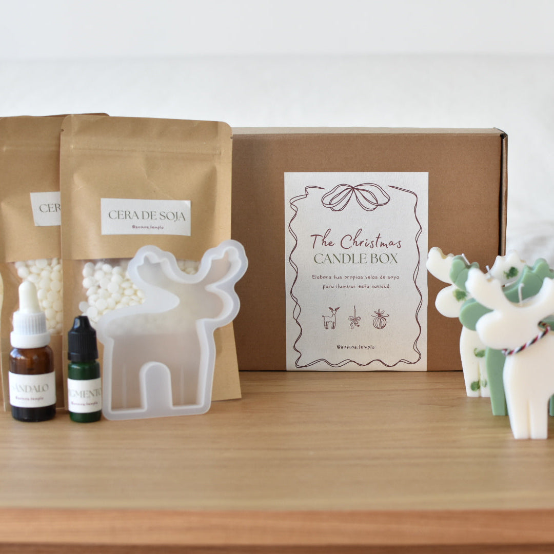 The Christmas Candle Box - DIY Velas Navideñas