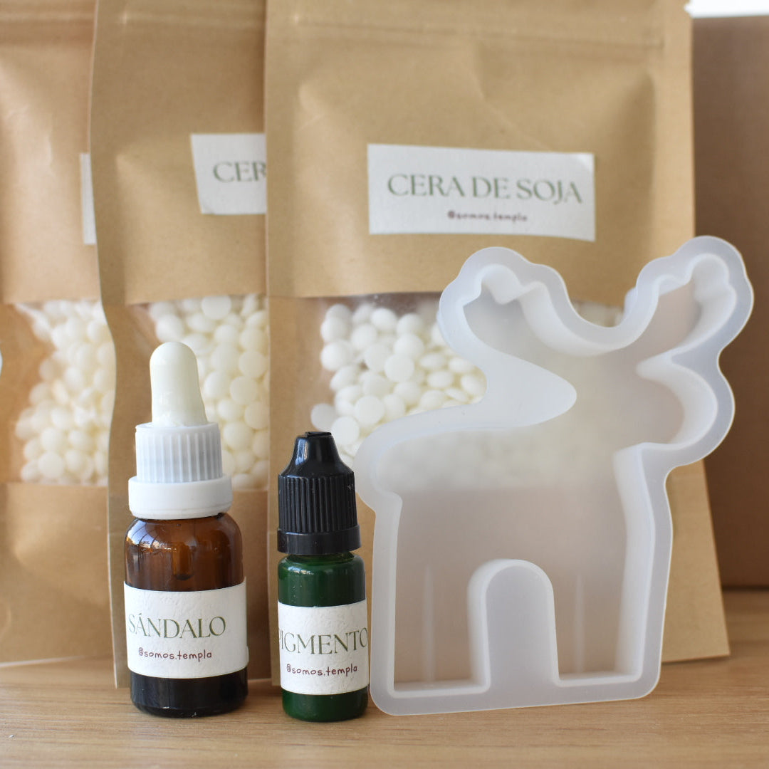 The Christmas Candle Box - DIY Velas Navideñas