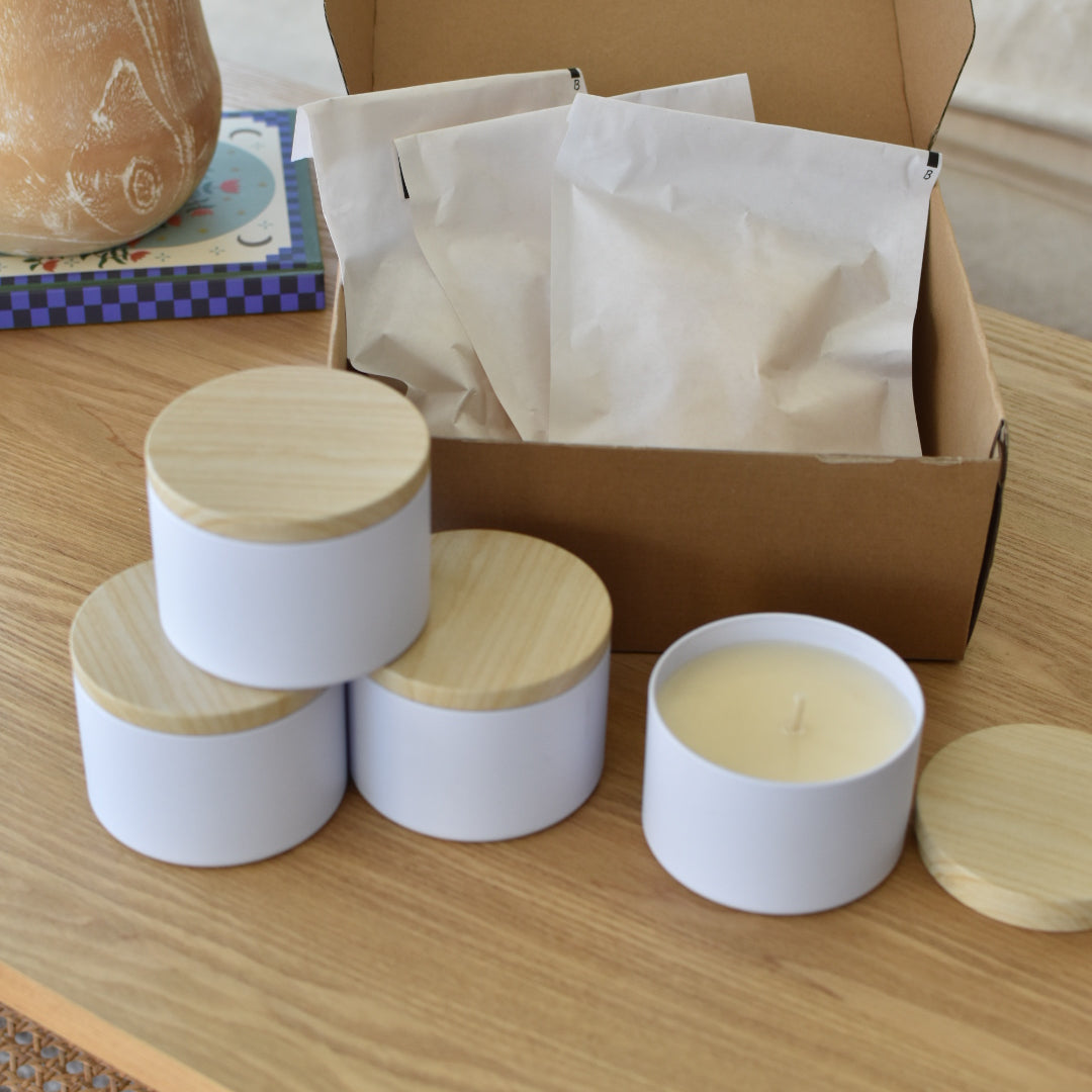 Simple Candle Box - hacer velas en casa en simples pasos