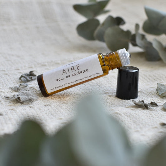Roll on aceite esencial ecualipto, aromaterapia, elemento aire