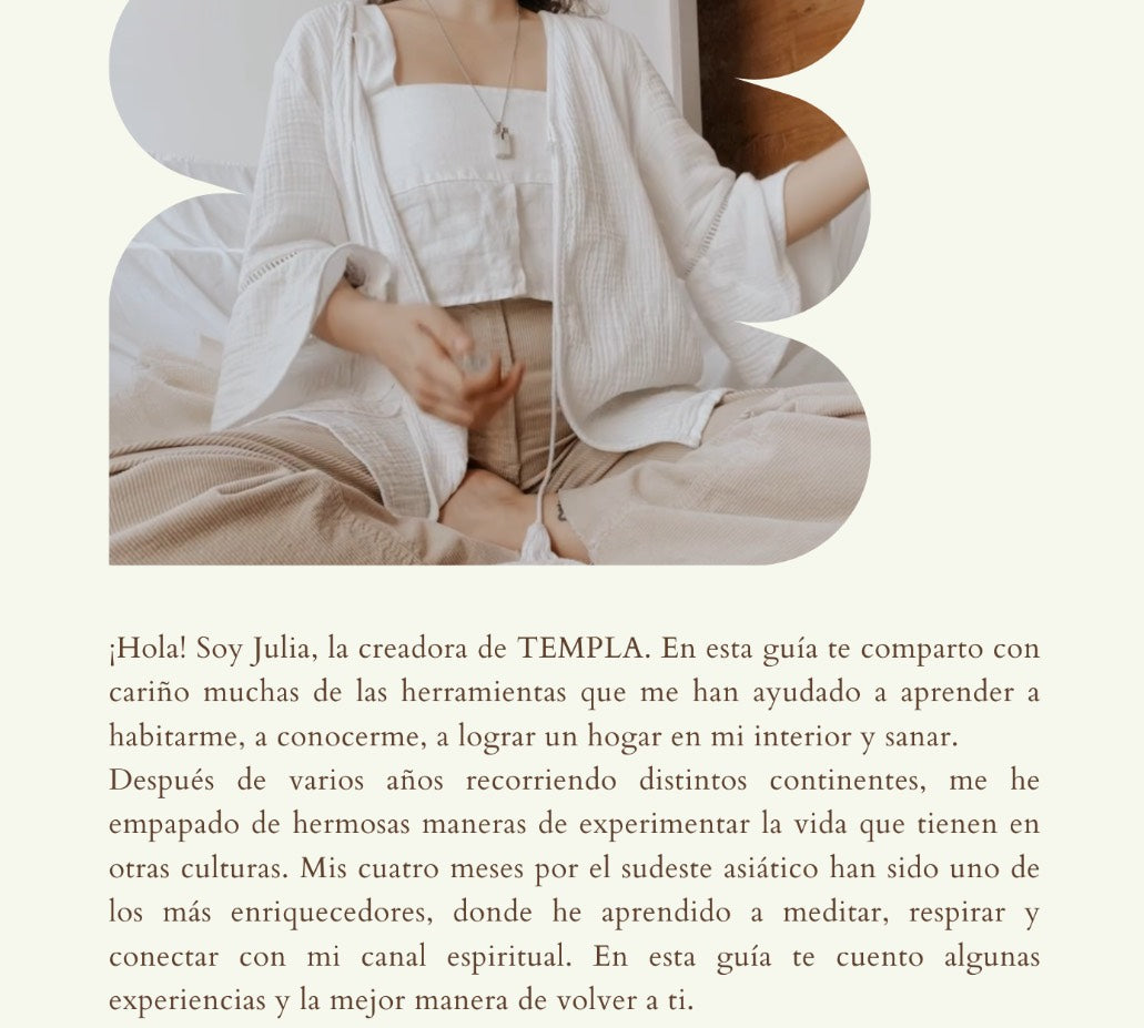 Ebook Habitarte guía digital de bienestar espiritual meditación y aceites esenciales