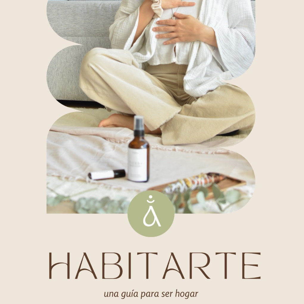 Ebook Habitarte guía digital de bienestar espiritual meditación y aceites esenciales
