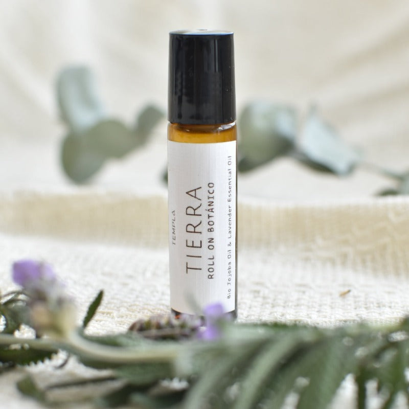 Aceite de Jojoba & Aceite Esencial de Lavanda.