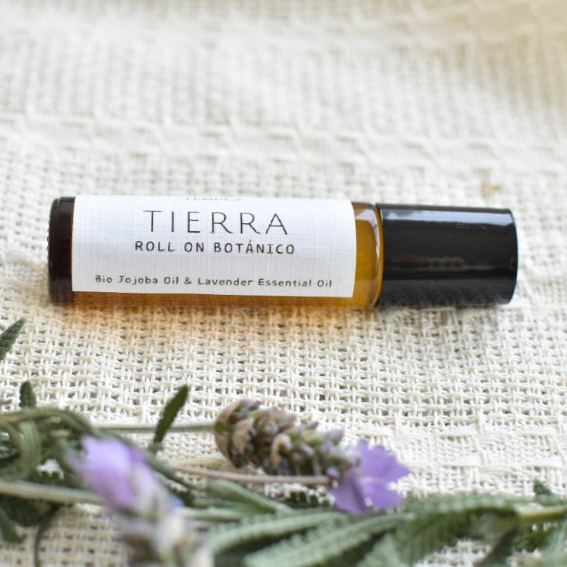 Aceite de Jojoba & Aceite Esencial de Lavanda.